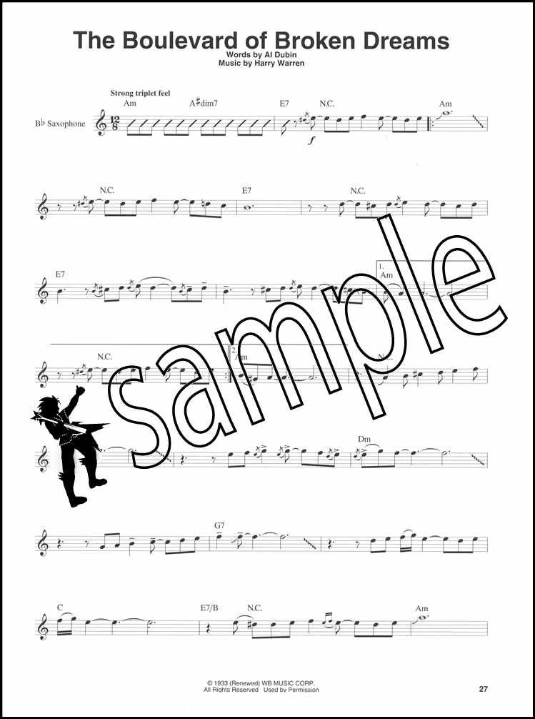 Sax Classics Saxophone PlayAlong Vol 4 Music Book & Backing Tracks