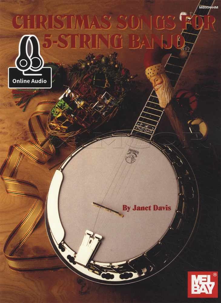 Christmas Songs for 5String Banjo TAB Book with Audio Jingle Bells