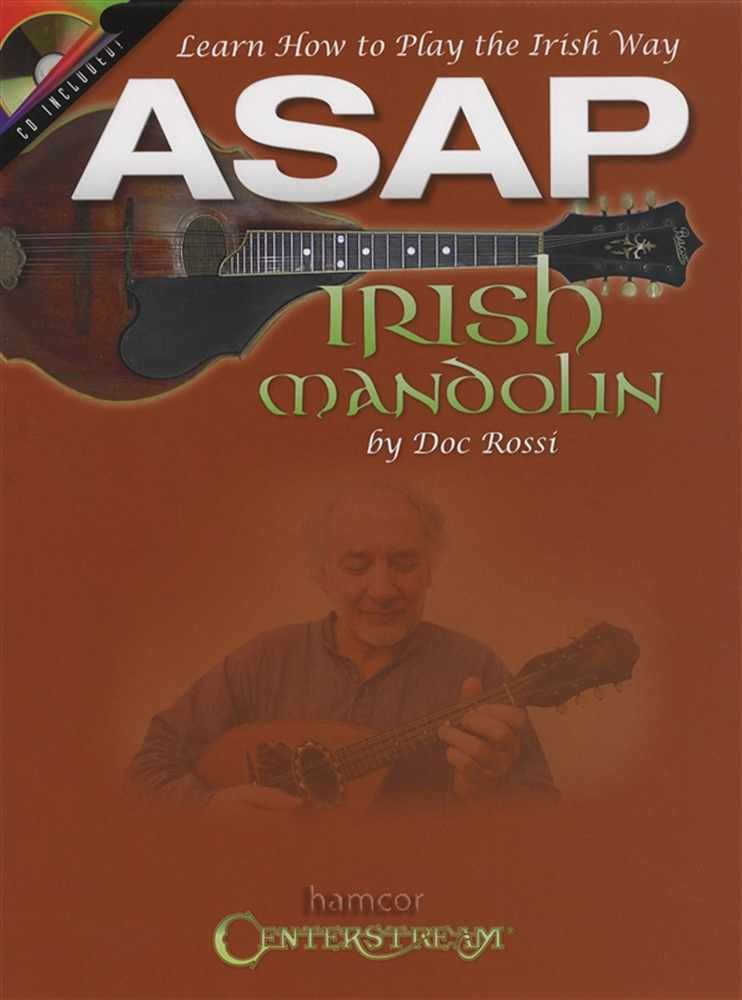 ASAP Irish Mandolin TAB Music Book/CD Learn How to Play The Irish Way