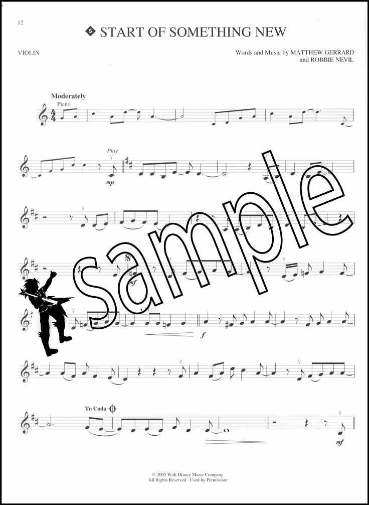 Violin Sheet Music Play Along