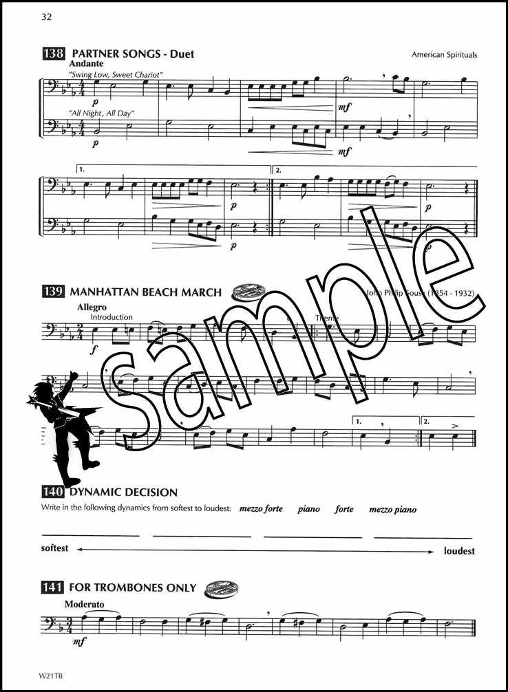 Standard of Excellence Trombone 1 Sheet Music Book Comprehensive Band Method eBay