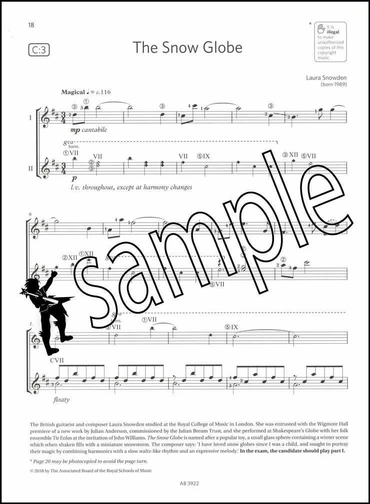 Guitar Exam Pieces ABRSM Grade 5 from 2019 Sheet Music Book Classical Giuliani