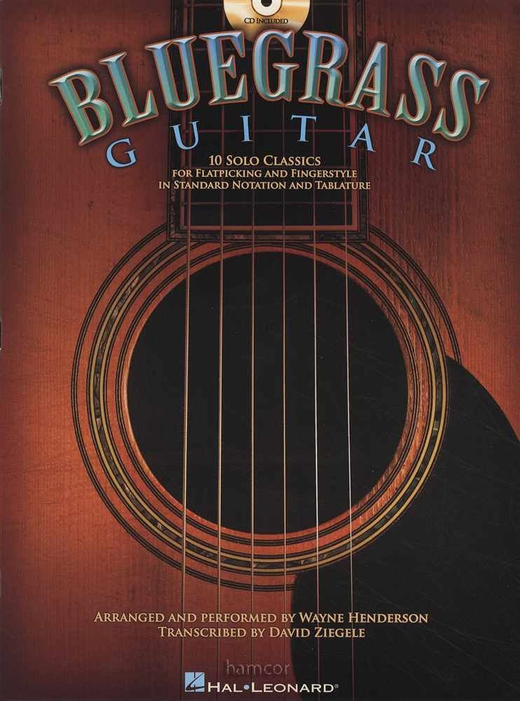 Bluegrass Guitar TAB Music Book/CD 10 Solo Classics Wayne Henderson eBay