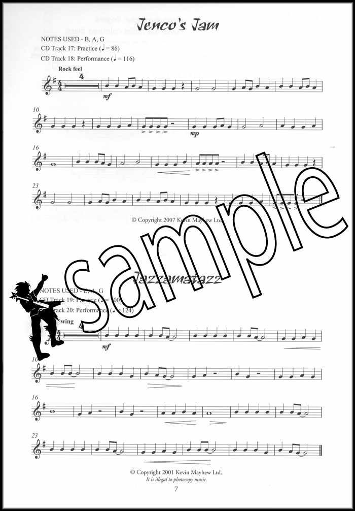 Red Hot Recorder Songs Sheet Music Book//CD Jazzy SAME DAY DISPATCH