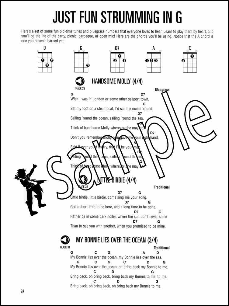 Hal Leonard Method Baritone Ukulele Book/Audio Vol 1 Beginner Learn How