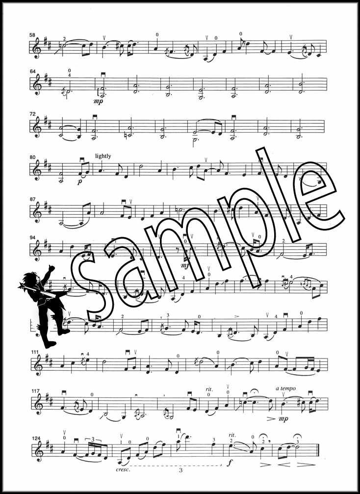 Ashokan Farewell for Violin & Piano Sheet Music The Civil War SAME DAY