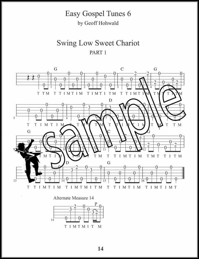 Easy Gospel Songs Banjo Package TAB Book with DVD Learn How To Play 5