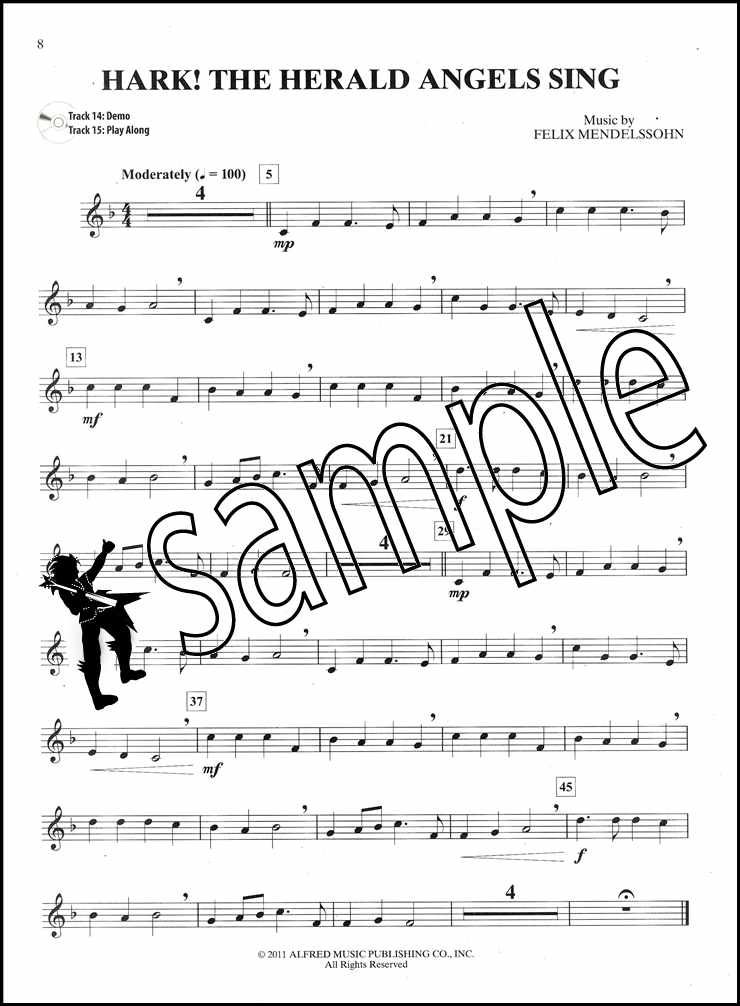 Easy Christmas Carols Instrumental Solos Clarinet Sheet Music Book with CD | eBay