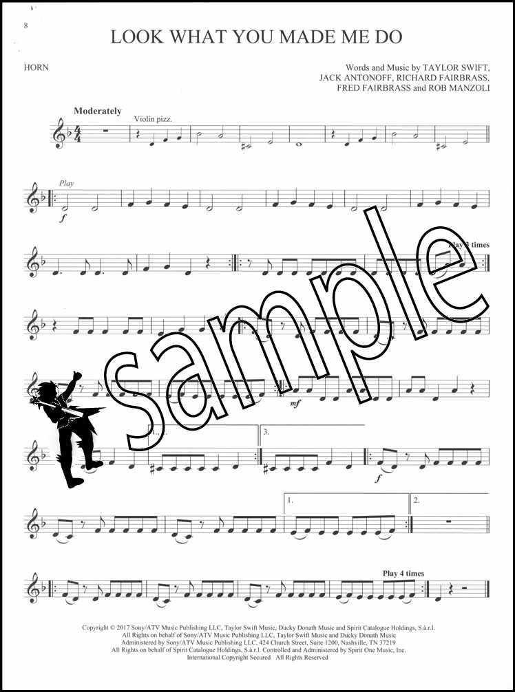 12 Pop Hits Instrumental PlayAlong for French Horn Sheet Music Book/Audio Adele eBay
