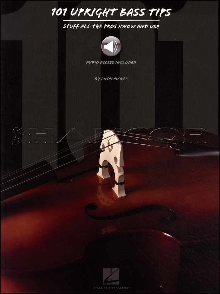 101 Upright Bass Tips Music Book with Audio Access Double Bass String