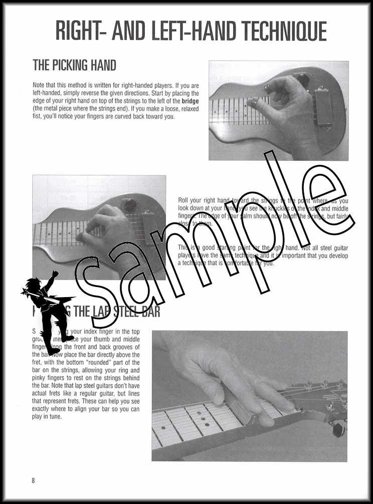 Hal Leonard Lap Steel Guitar Method TAB Music Book/Audio Beginner Learn