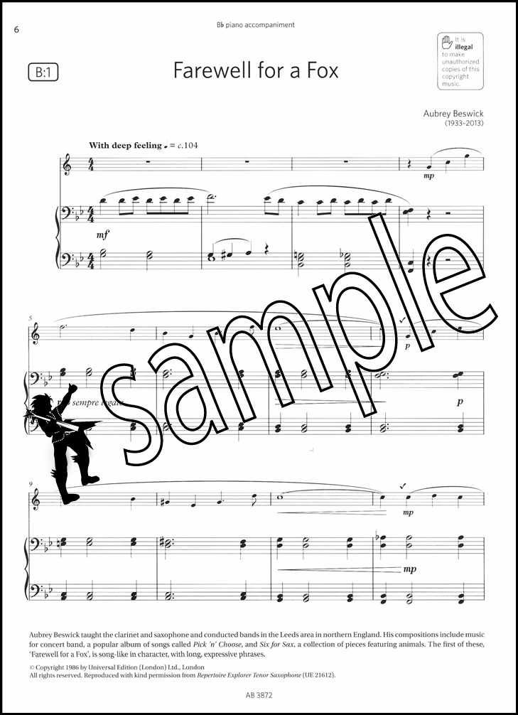 Saxophone Exam Pieces 2018-2021 ABRSM Grade 5 Selected from the 20182021 sylla