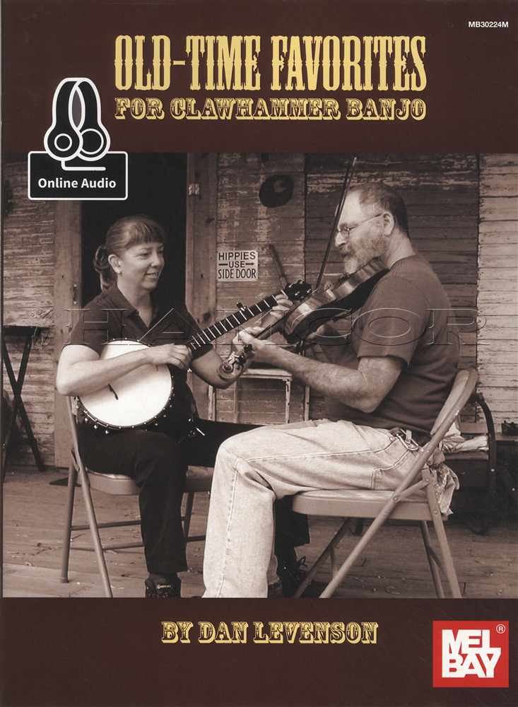 OldTime Favorites for Clawhammer Banjo TAB Music Book with Audio Dan