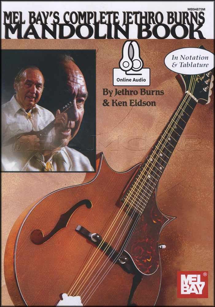 Complete Jethro Burns Mandolin Book TAB Music with Audio Learn To Play