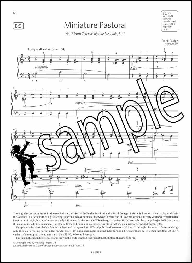 Piano Exam Pieces 20212022 ABRSM Grade 4 Music Book/CD SAME DAY