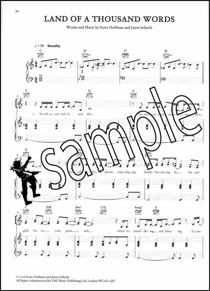 Scissor Sisters TaDah Piano Vocal Guitar Music Book Ooh Paul McCartney