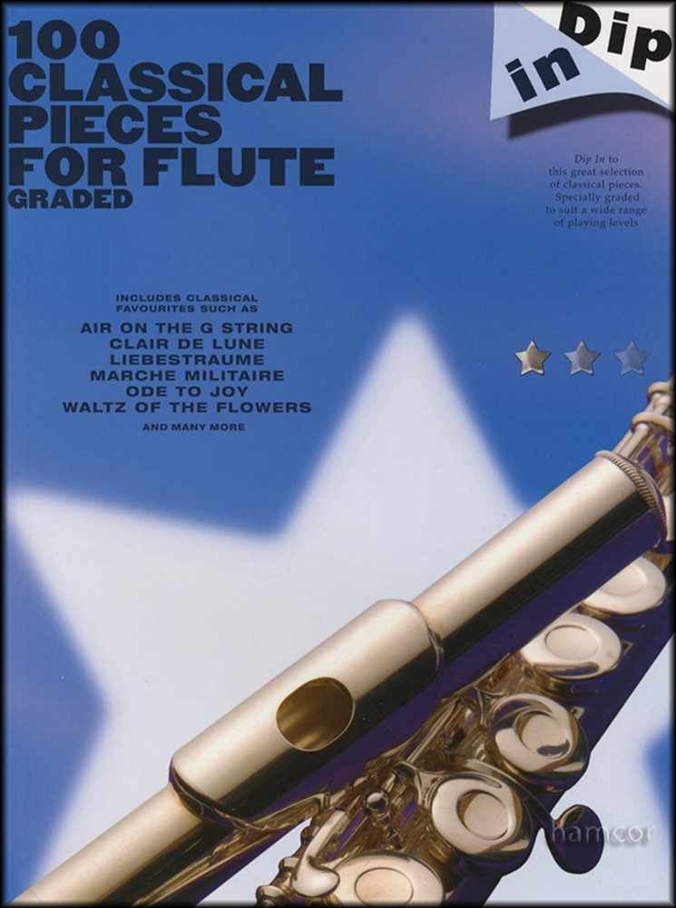 100 Classical Pieces For Flute Sheet Music Book EBay