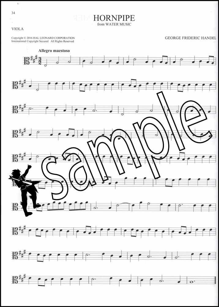 101 Classical Themes for Viola Sheet Music Book Mozart Bach Handel Chopin Liszt