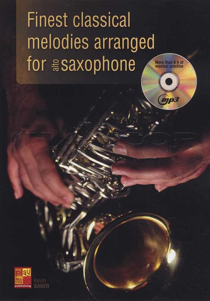 Finest Classical Melodies Arranged for Alto Sax Saxophone Book/CD eBay