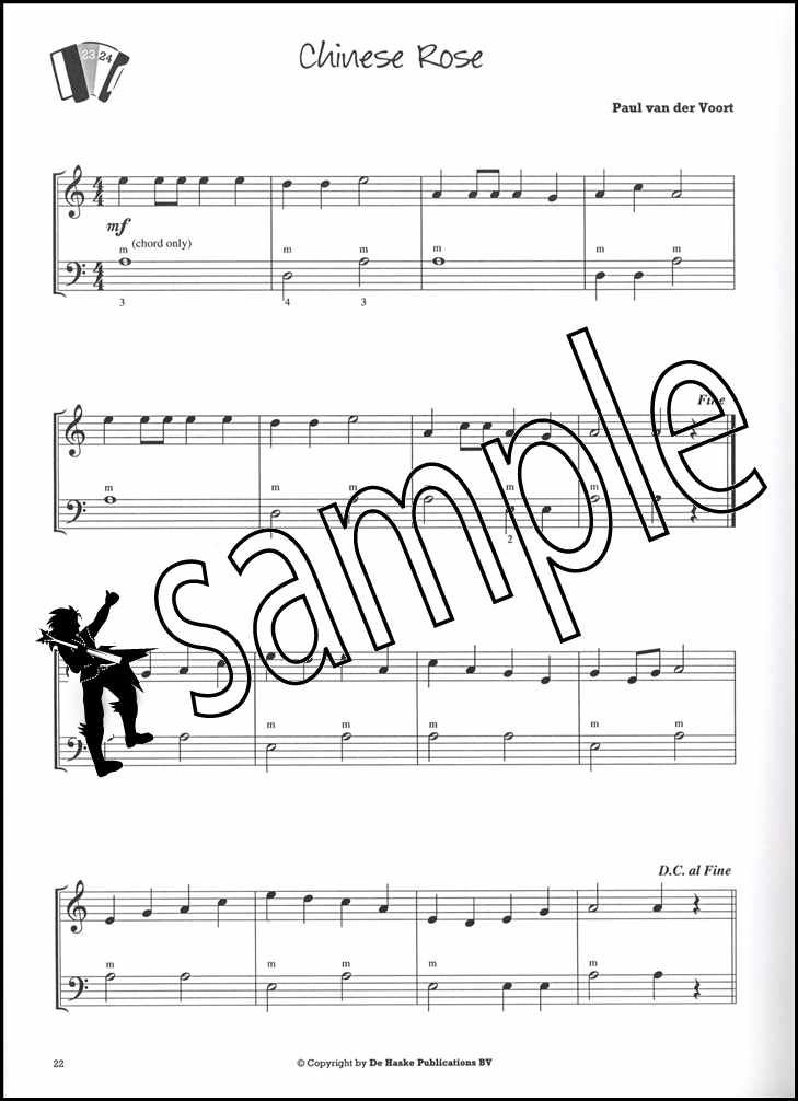 Easy Special Songs for Accordion Sheet Music Book & PlayAlong CD