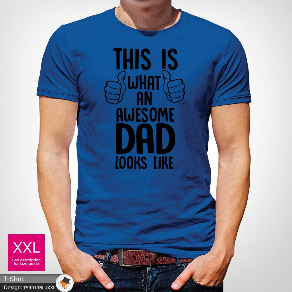 La La La Fête des Pères Cadeau This Is What An Awesome Dad Looks Like T-shirt gris foncé! 41ac4d La La La Fête des Pères Cadeau This Is What An Awesome Dad Looks Like T-shirt gris foncé! 41ac4d
