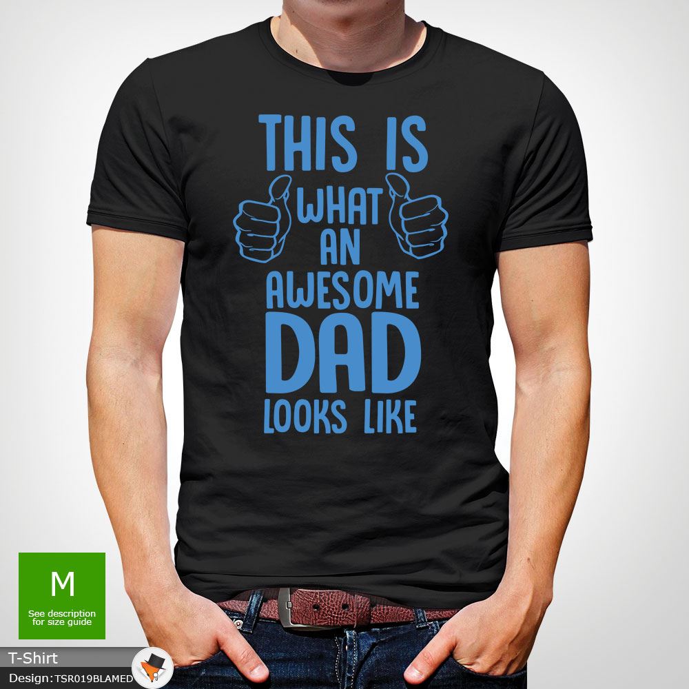 La La La Fête des Pères Cadeau This Is What An Awesome Dad Looks Like T-shirt gris foncé! 41ac4d La La La Fête des Pères Cadeau This Is What An Awesome Dad Looks Like T-shirt gris foncé! 41ac4d