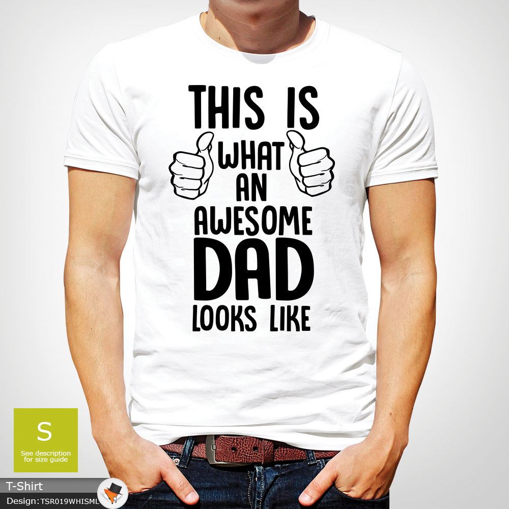 La La La Fête des Pères Cadeau This Is What An Awesome Dad Looks Like T-shirt gris foncé! 41ac4d La La La Fête des Pères Cadeau This Is What An Awesome Dad Looks Like T-shirt gris foncé! 41ac4d