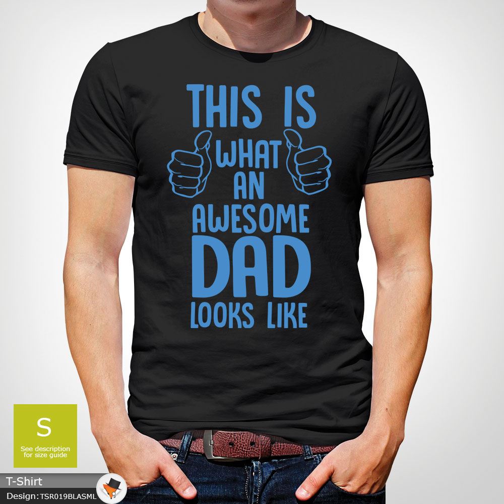 La La La Fête des Pères Cadeau This Is What An Awesome Dad Looks Like T-shirt gris foncé! 41ac4d La La La Fête des Pères Cadeau This Is What An Awesome Dad Looks Like T-shirt gris foncé! 41ac4d