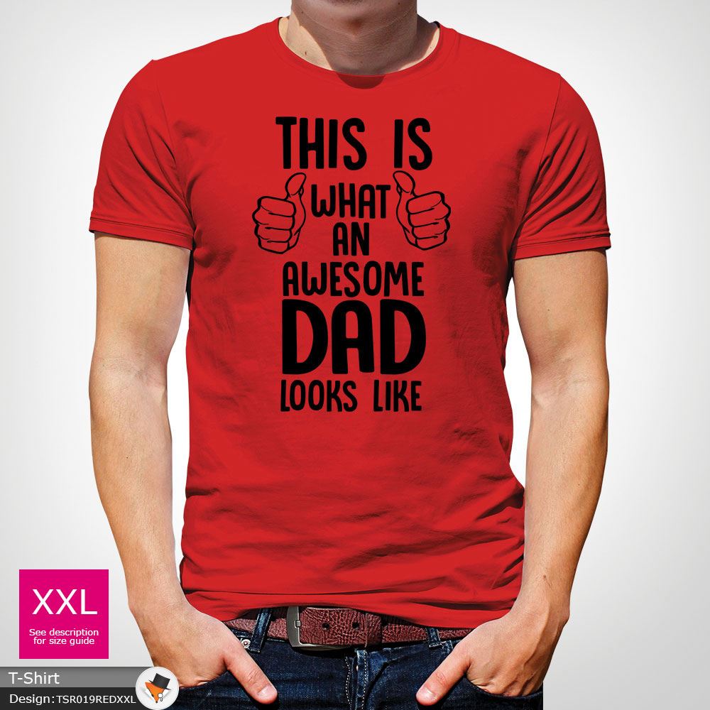 La La La Fête des Pères Cadeau This Is What An Awesome Dad Looks Like T-shirt gris foncé! 41ac4d La La La Fête des Pères Cadeau This Is What An Awesome Dad Looks Like T-shirt gris foncé! 41ac4d