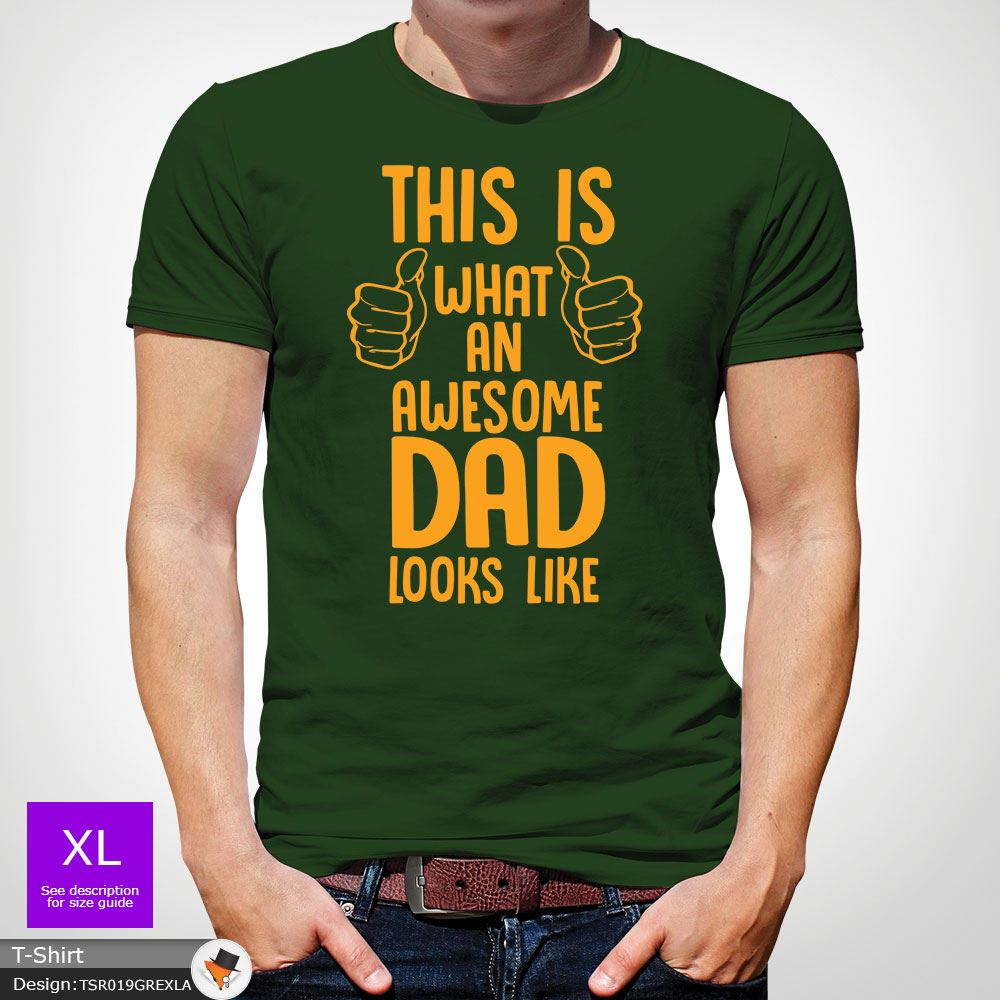 La La La Fête des Pères Cadeau This Is What An Awesome Dad Looks Like T-shirt gris foncé! 41ac4d La La La Fête des Pères Cadeau This Is What An Awesome Dad Looks Like T-shirt gris foncé! 41ac4d