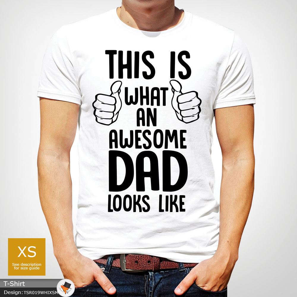 La La La Fête des Pères Cadeau This Is What An Awesome Dad Looks Like T-shirt gris foncé! 41ac4d La La La Fête des Pères Cadeau This Is What An Awesome Dad Looks Like T-shirt gris foncé! 41ac4d