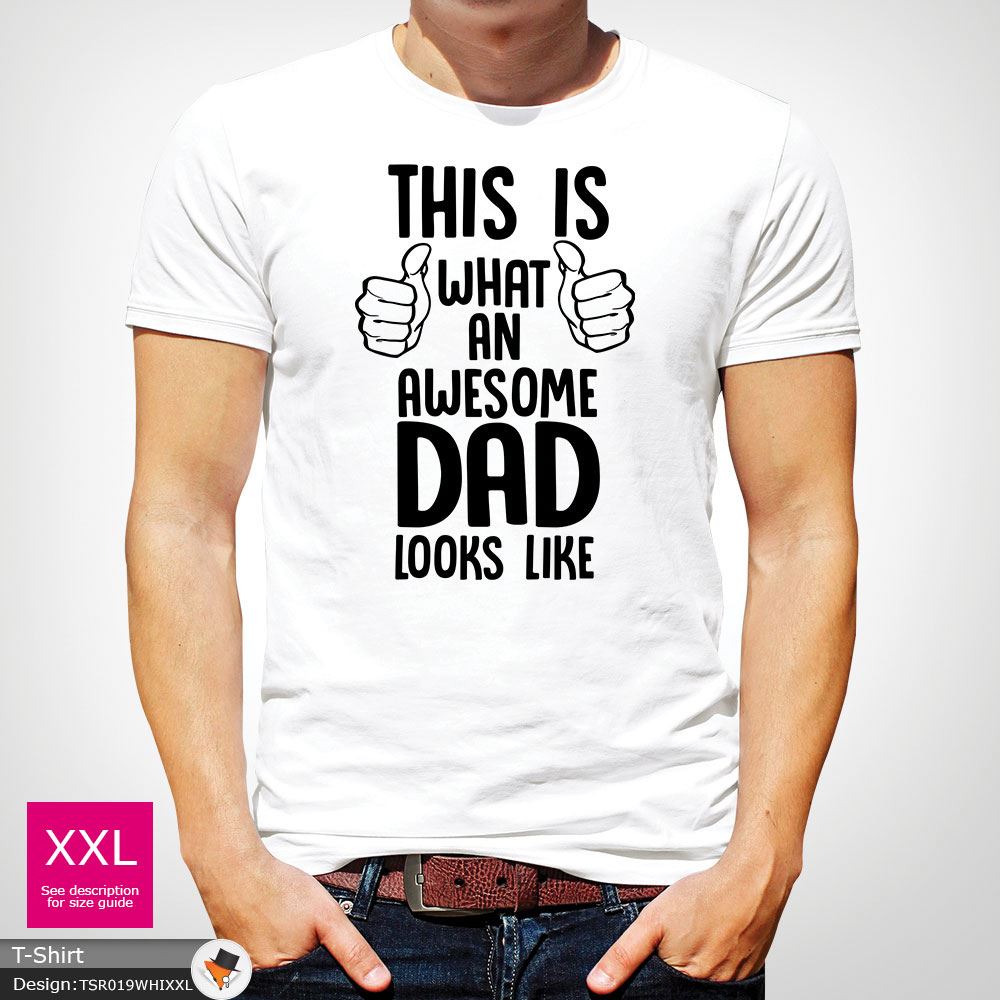 La La La Fête des Pères Cadeau This Is What An Awesome Dad Looks Like T-shirt gris foncé! 41ac4d La La La Fête des Pères Cadeau This Is What An Awesome Dad Looks Like T-shirt gris foncé! 41ac4d
