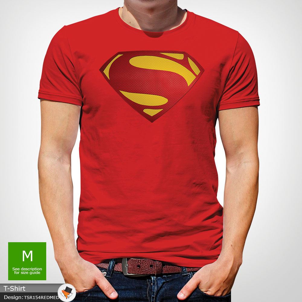 superman shirt xl