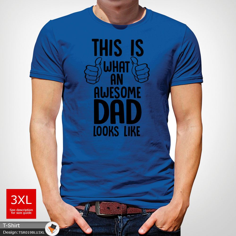 La La La Fête des Pères Cadeau This Is What An Awesome Dad Looks Like T-shirt gris foncé! 41ac4d La La La Fête des Pères Cadeau This Is What An Awesome Dad Looks Like T-shirt gris foncé! 41ac4d
