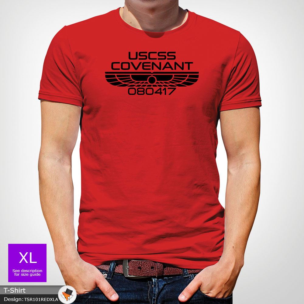 Alien Covenant, Covenant, Covenant, USCSS, Weyland, Espace, Cinéma, fun, t shirt homme cadeau de Noël rouge! 434e01 Alien Covenant, Covenant, Covenant, USCSS, Weyland, Espace, Cinéma, fun, t shirt homme cadeau de Noël rouge! 434e01