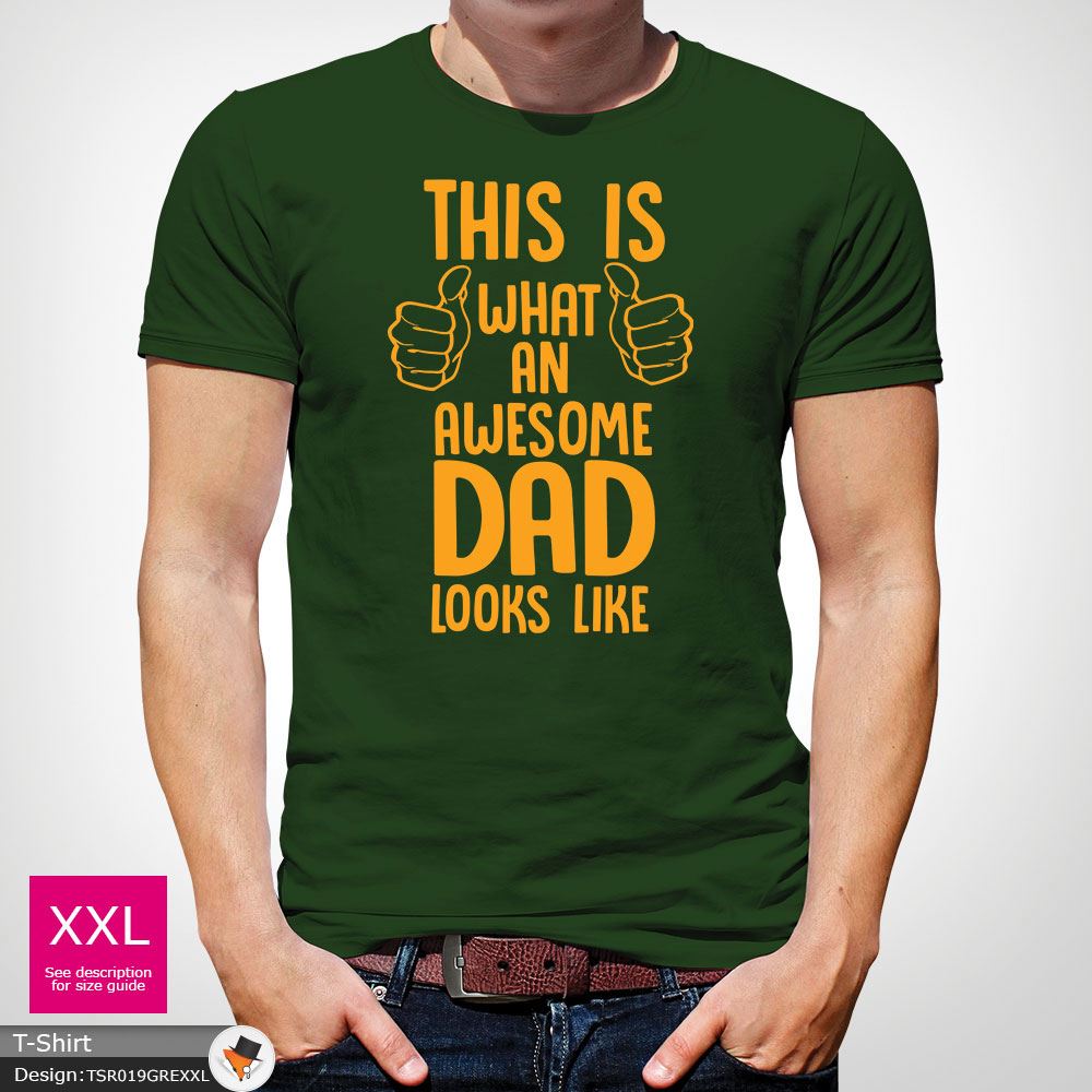 La La La Fête des Pères Cadeau This Is What An Awesome Dad Looks Like T-shirt gris foncé! 41ac4d La La La Fête des Pères Cadeau This Is What An Awesome Dad Looks Like T-shirt gris foncé! 41ac4d