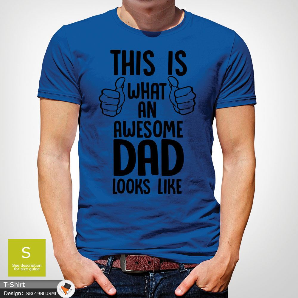 La La La Fête des Pères Cadeau This Is What An Awesome Dad Looks Like T-shirt gris foncé! 41ac4d La La La Fête des Pères Cadeau This Is What An Awesome Dad Looks Like T-shirt gris foncé! 41ac4d