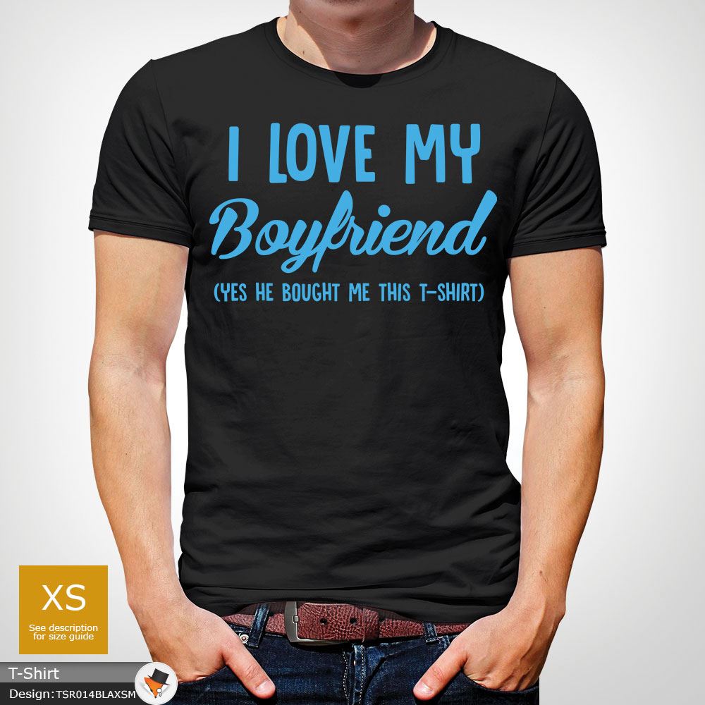 I LOVE MY BOYFRIEND Heart T-shirt Vest Tank Top Men Gay mens Gift White | eBay