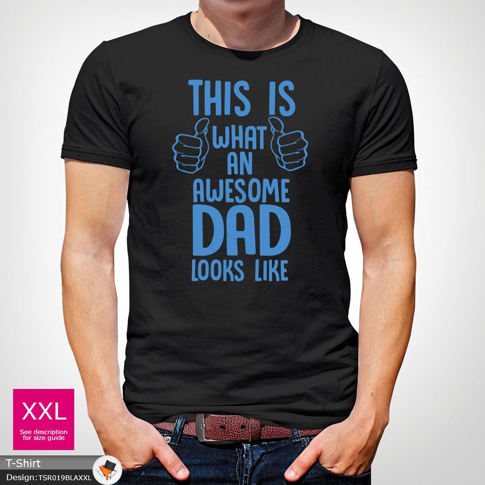 La La La Fête des Pères Cadeau This Is What An Awesome Dad Looks Like T-shirt gris foncé! 41ac4d La La La Fête des Pères Cadeau This Is What An Awesome Dad Looks Like T-shirt gris foncé! 41ac4d