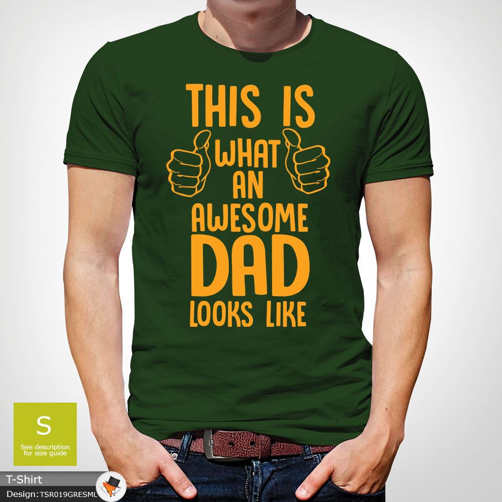La La La Fête des Pères Cadeau This Is What An Awesome Dad Looks Like T-shirt gris foncé! 41ac4d La La La Fête des Pères Cadeau This Is What An Awesome Dad Looks Like T-shirt gris foncé! 41ac4d