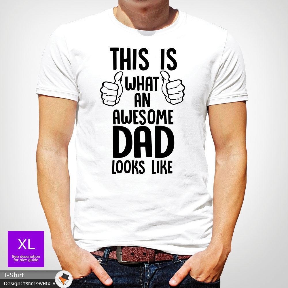 La La La Fête des Pères Cadeau This Is What An Awesome Dad Looks Like T-shirt gris foncé! 41ac4d La La La Fête des Pères Cadeau This Is What An Awesome Dad Looks Like T-shirt gris foncé! 41ac4d