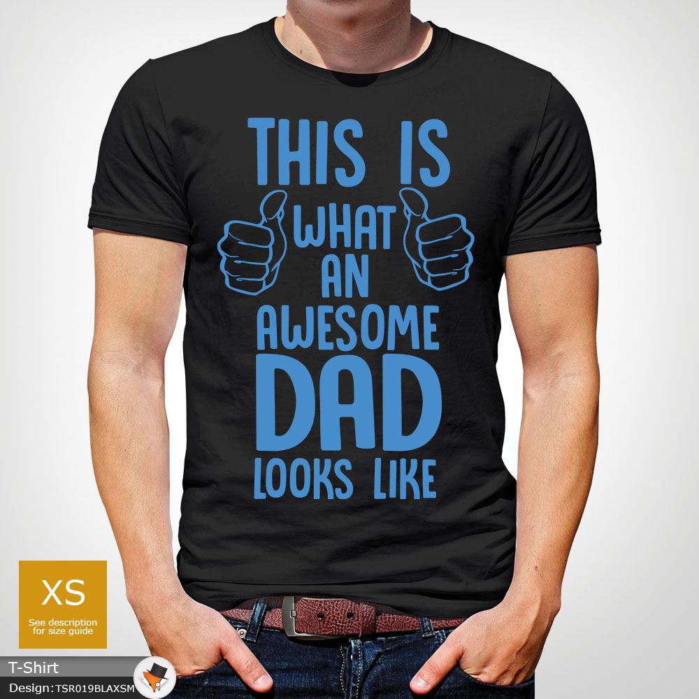 La La La Fête des Pères Cadeau This Is What An Awesome Dad Looks Like T-shirt gris foncé! 41ac4d La La La Fête des Pères Cadeau This Is What An Awesome Dad Looks Like T-shirt gris foncé! 41ac4d