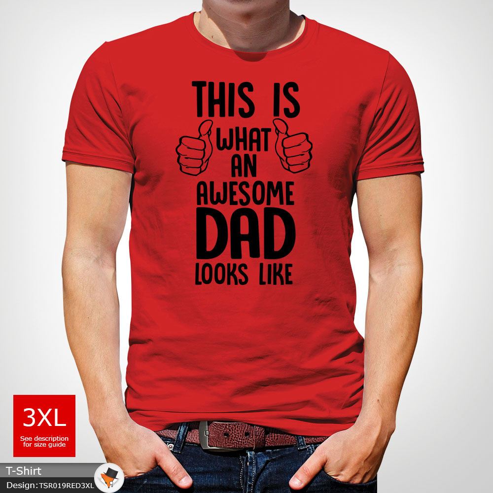La La La Fête des Pères Cadeau This Is What An Awesome Dad Looks Like T-shirt gris foncé! 41ac4d La La La Fête des Pères Cadeau This Is What An Awesome Dad Looks Like T-shirt gris foncé! 41ac4d