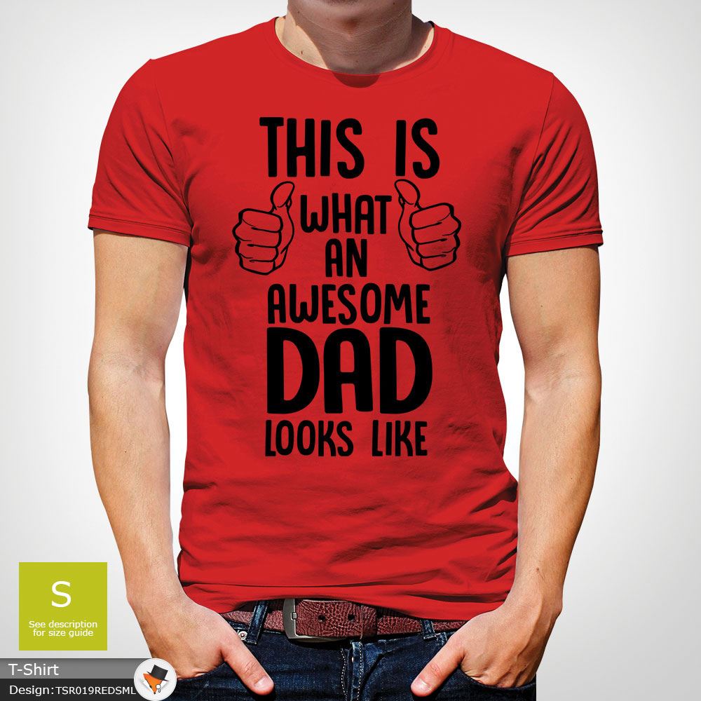 La La La Fête des Pères Cadeau This Is What An Awesome Dad Looks Like T-shirt gris foncé! 41ac4d La La La Fête des Pères Cadeau This Is What An Awesome Dad Looks Like T-shirt gris foncé! 41ac4d