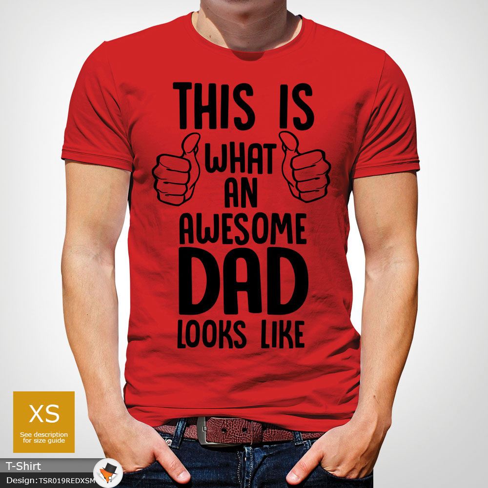 La La La Fête des Pères Cadeau This Is What An Awesome Dad Looks Like T-shirt gris foncé! 41ac4d La La La Fête des Pères Cadeau This Is What An Awesome Dad Looks Like T-shirt gris foncé! 41ac4d