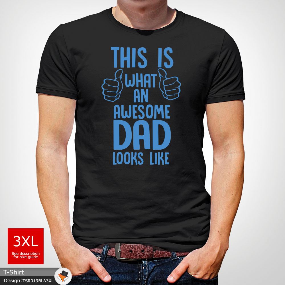 La La La Fête des Pères Cadeau This Is What An Awesome Dad Looks Like T-shirt gris foncé! 41ac4d La La La Fête des Pères Cadeau This Is What An Awesome Dad Looks Like T-shirt gris foncé! 41ac4d