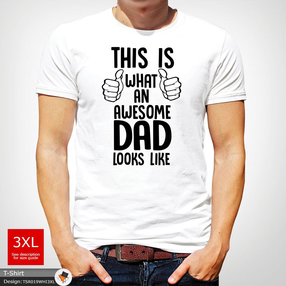 La La La Fête des Pères Cadeau This Is What An Awesome Dad Looks Like T-shirt gris foncé! 41ac4d La La La Fête des Pères Cadeau This Is What An Awesome Dad Looks Like T-shirt gris foncé! 41ac4d