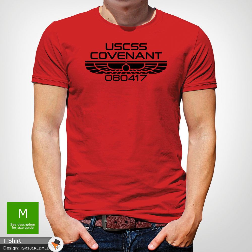 Alien Covenant, Covenant, Covenant, USCSS, Weyland, Espace, Cinéma, fun, t shirt homme cadeau de Noël rouge! 434e01 Alien Covenant, Covenant, Covenant, USCSS, Weyland, Espace, Cinéma, fun, t shirt homme cadeau de Noël rouge! 434e01