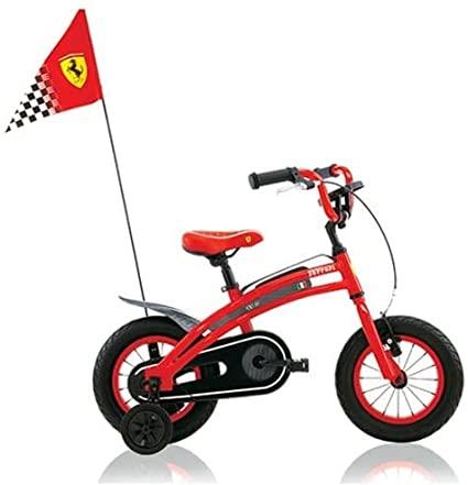 Ferrari CX 10 Kids Bike Sports Race Flag Chain Protection Bicycle