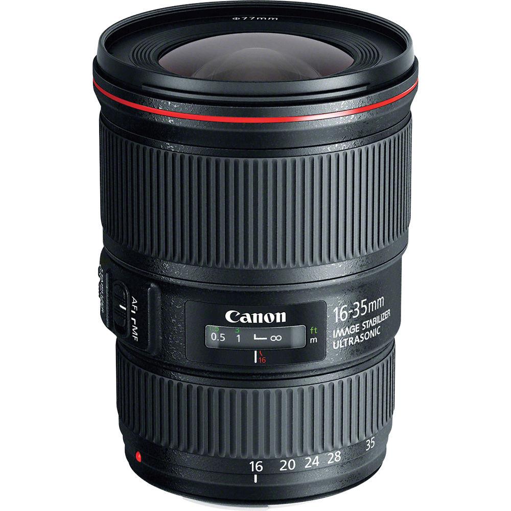 Canon EOS R Mirrorless DSLR Camera + 70-200mm EF IS II & 16-35mm EF IS